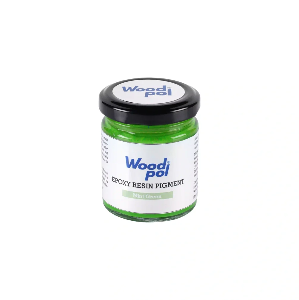 Mint Green 100 gms - Woodpol Epoxy Pigment_compressed