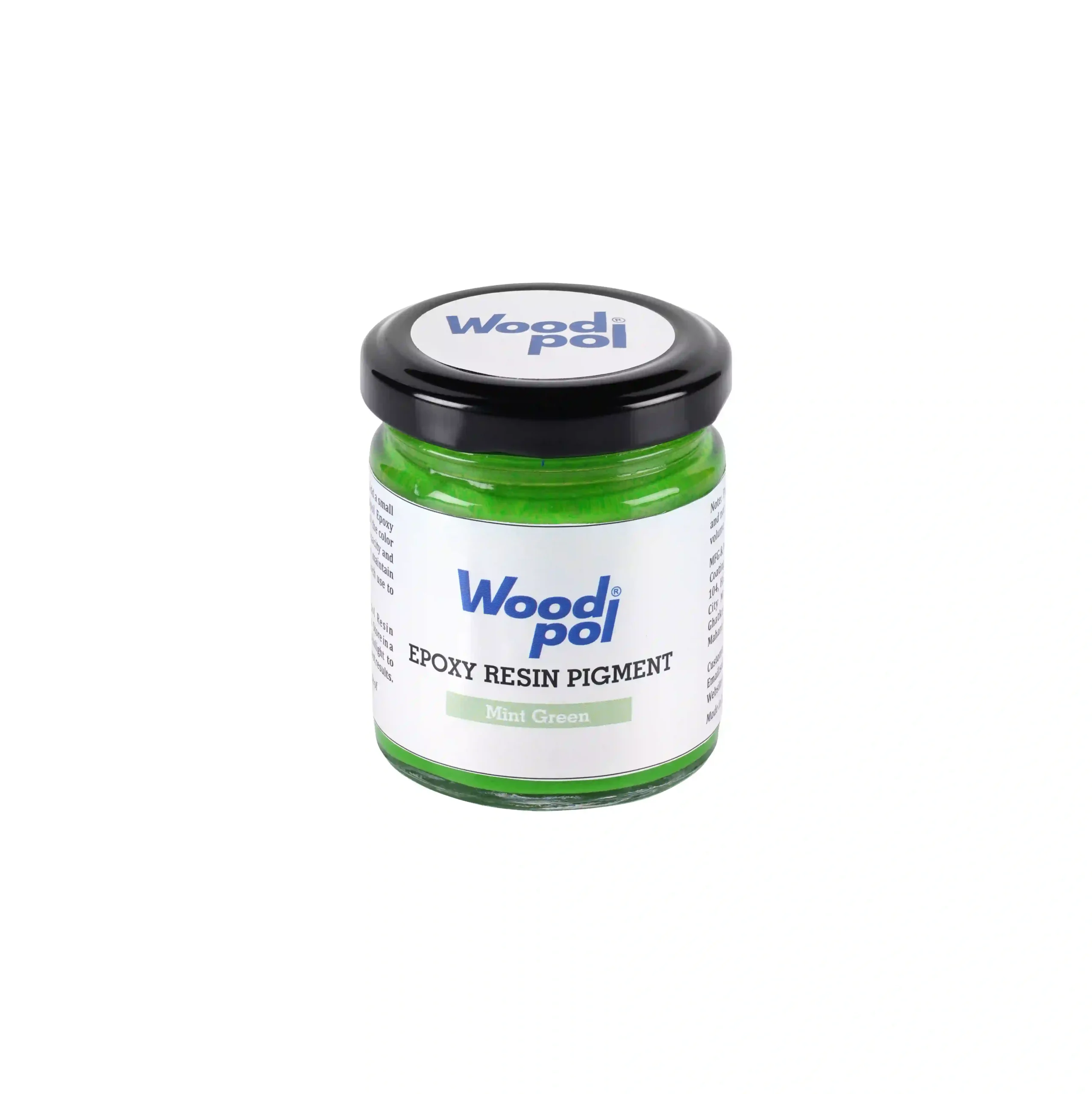 Mint Green 100 gms - Woodpol Epoxy Pigment_compressed
