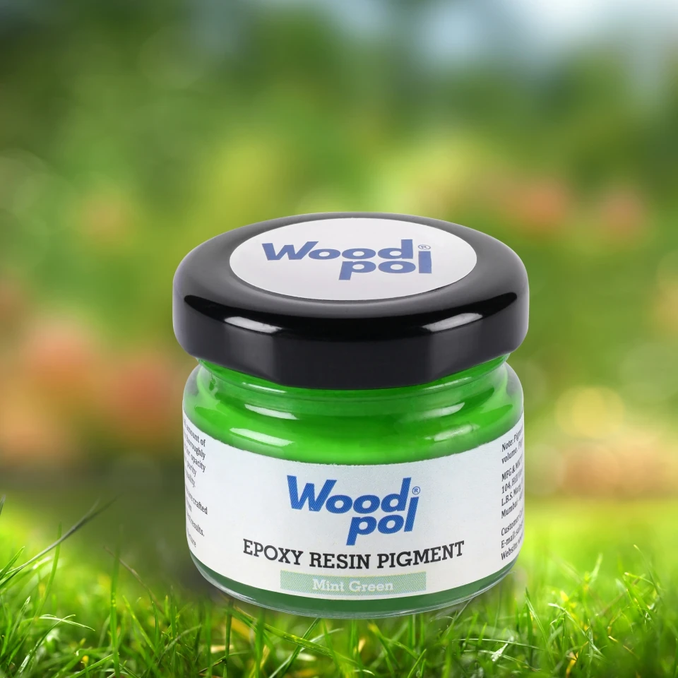 Mint Green 30 gms - Woodpol Epoxy Pigment_compressed