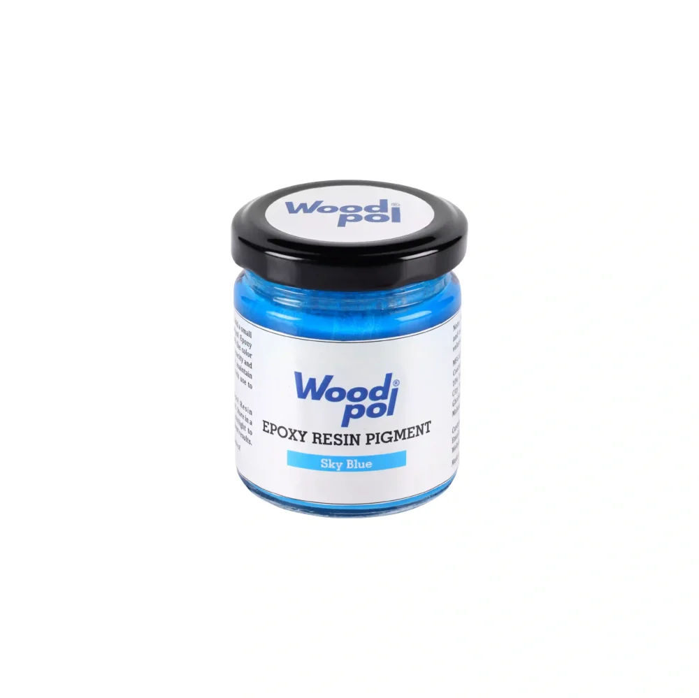 Sky Blue 100 gms - Woodpol Epoxy Pigment_compressed