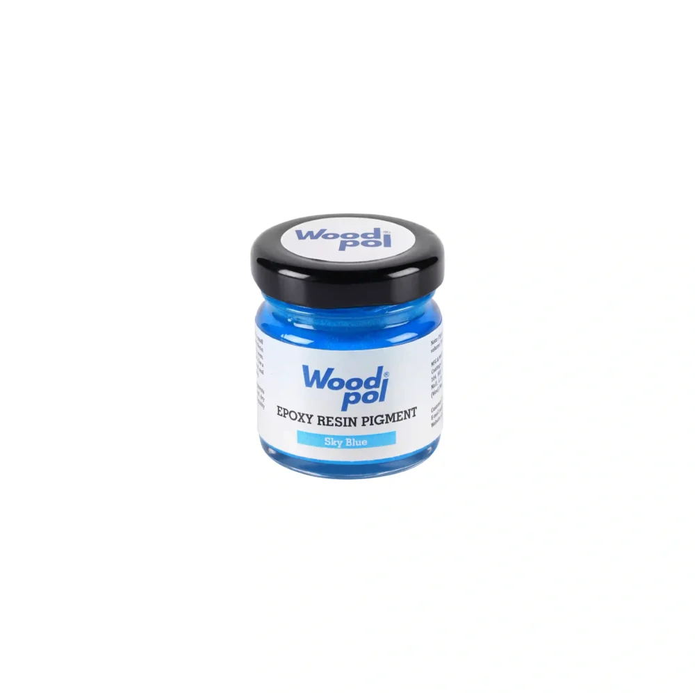 Sky Blue 45 gms - Woodpol Epoxy Pigment_compressed