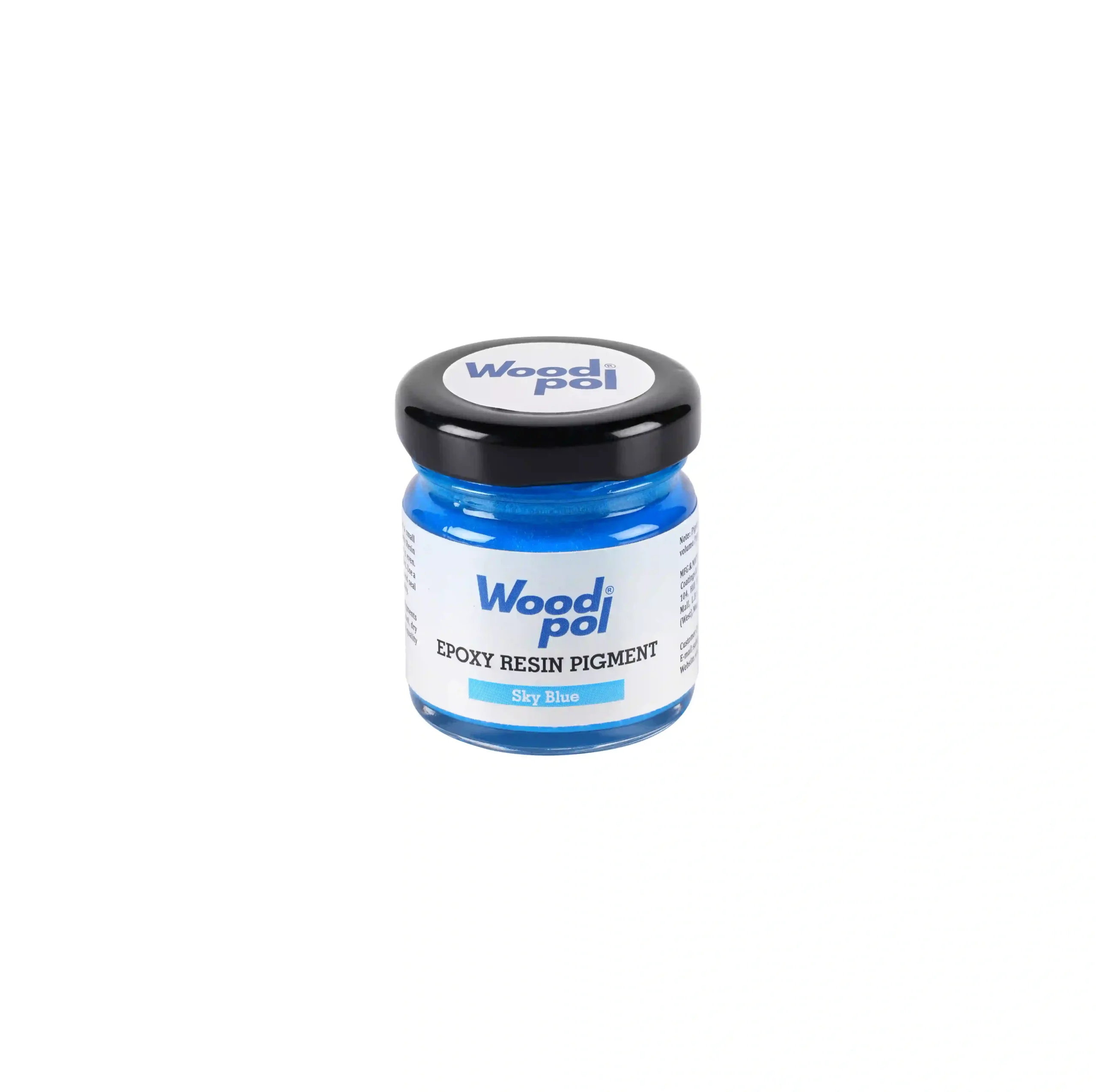Sky Blue 45 gms - Woodpol Epoxy Pigment_compressed